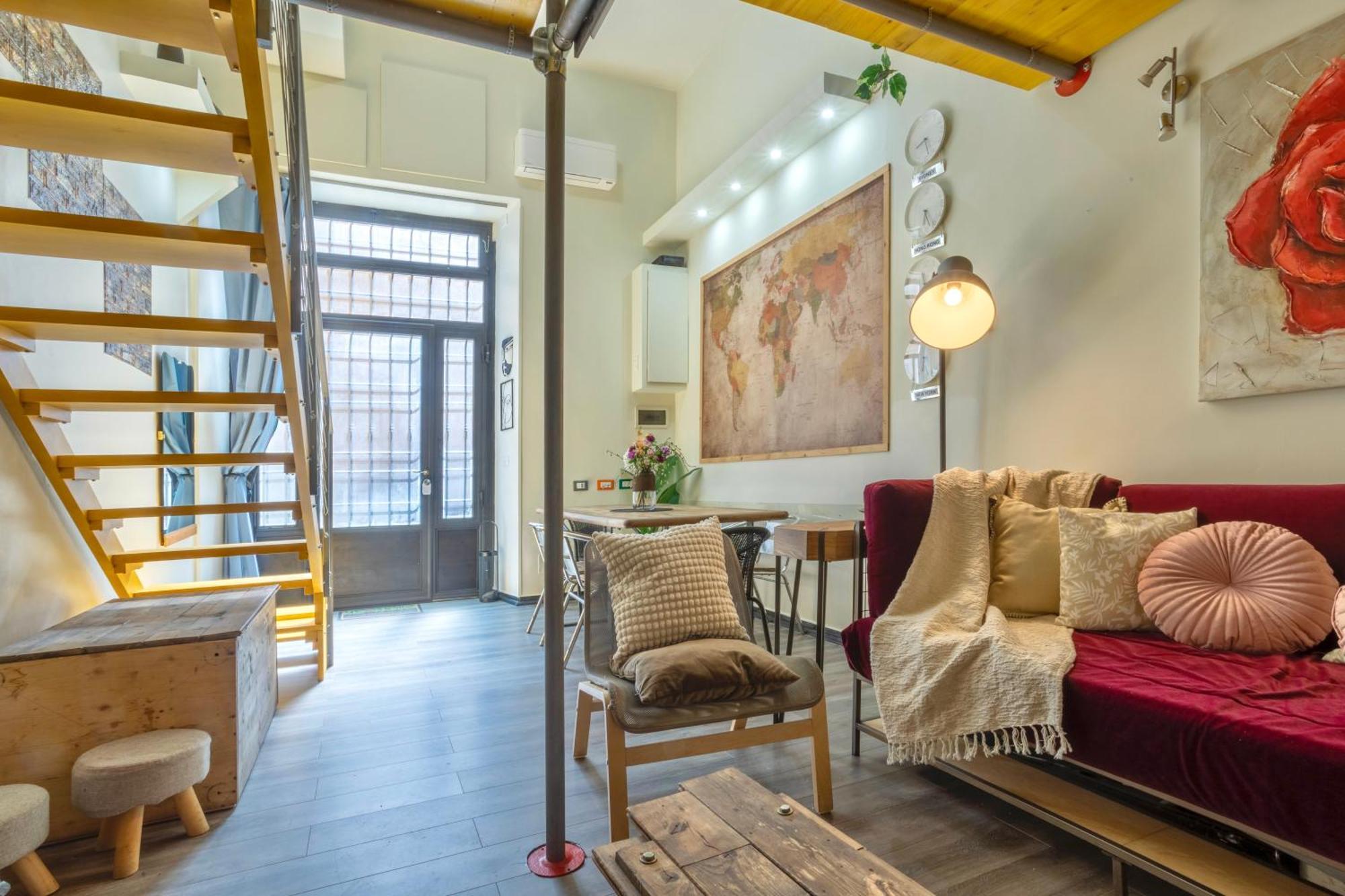 Appartamento Rossana Urban Style Loft Close To Termini Station Roma